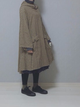 「SULTAN（スルタン）のアイテム」を使った、シモさん（レディース・155cm）の秋コーディネート