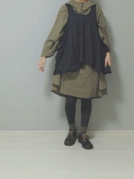 「SULTAN（スルタン）のアイテム」を使った、シモさん（レディース・155cm）の秋コーディネート
