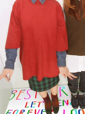 「ゆるく」｜みくるくるくるさん（レディース・162cm）の秋コーディネート