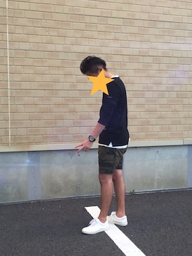 「まだまだショートパンツ」｜kenzyさん（メンズ・172cm）の秋コーディネート