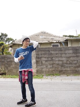 senna.さん（メンズ・171cm）の冬コーディネート