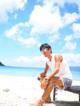 senna.さん（メンズ・171cm）の夏コーディネート