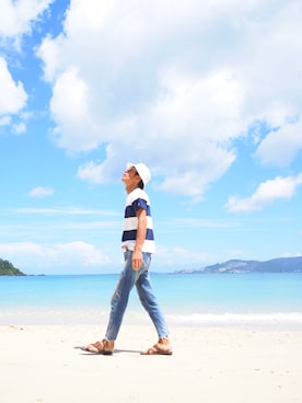 senna.さん（メンズ・171cm）の夏コーディネート