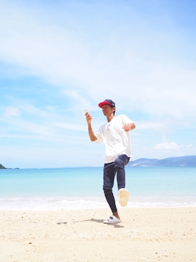 senna.さん（メンズ・171cm）の夏コーディネート