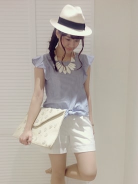 fujiyanさん（レディース・160cm）の春コーディネート