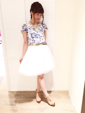 fujiyanさん（レディース・160cm）の春コーディネート