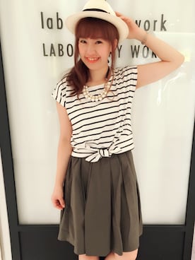 fujiyanさん(レディース・160cm)の夏コーディネート