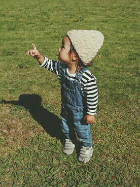 nano.さん（キッズ・80cm）の秋コーディネート