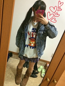 ひ。さん（レディース・156cm）の秋コーディネート