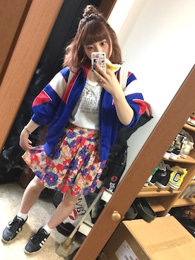 「アイテム（ジャージ）」を使った、ひ。さん（レディース・156cm・10代）の夏コーディネート