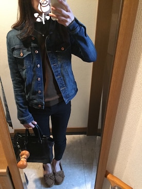「パールアクセサリー」｜まぁさん（レディース・160cm）の春コーディネート