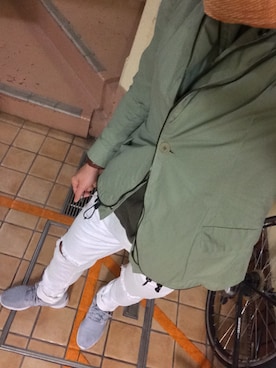 「Daniel Wellington」｜「アイテム（ミリタリージャケット）」を使った、giolgiocuomoさん（メンズ・169cm）の秋コーディネート