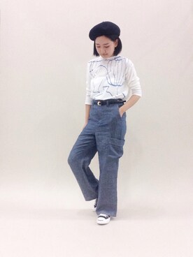 ゆえんさん(レディース・162cm)の春コーディネート