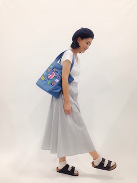 「UNITED ARROWS（ユナイテッドアローズ）のアイテム」を使った、ゆえんさん（レディース・162cm）の春コーディネート
