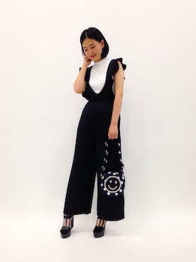 「Ray BEAMS（レイビームス）のアイテム」を使った、ゆえんさん（レディース・162cm）の春コーディネート