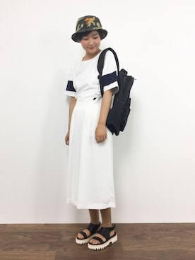 ゆえんさん（レディース・162cm）の夏コーディネート