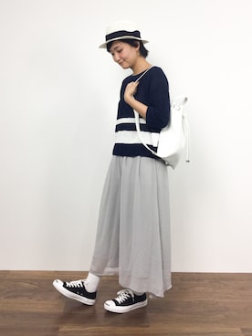 ゆえんさん(レディース・162cm)の夏コーディネート