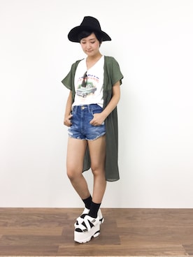 ゆえんさん（レディース・162cm）の夏コーディネート