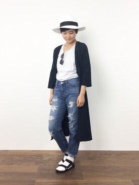 ゆえんさん(レディース・162cm)の夏コーディネート