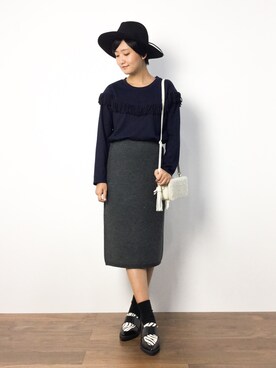 ゆえんさん（レディース・162cm）の秋コーディネート