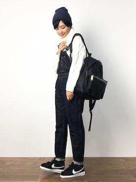 「Another Edition（アナザーエディション）のアイテム（シューズ）」を使った、ゆえんさん（レディース・162cm）の秋コーディネート
