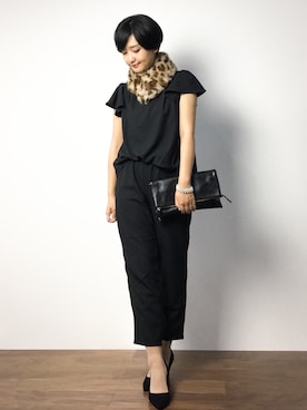 「THIS TABLE BY BEAU'RE SECOND（ヴュレセカンド）のアイテム」を使った、ゆえんさん（レディース・162cm）の秋コーディネート