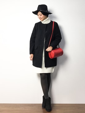 ゆえんさん（レディース・162cm）の冬コーディネート