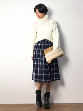 ゆえんさん（レディース・162cm）の冬コーディネート