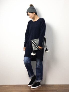 ゆえんさん（レディース・162cm）の冬コーディネート