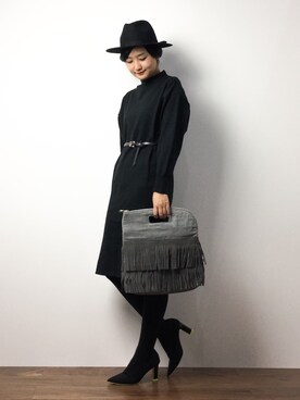 ゆえんさん（レディース・162cm）の冬コーディネート