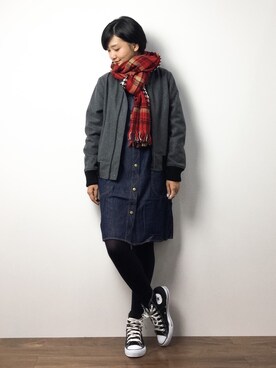 ゆえんさん（レディース・162cm）の冬コーディネート