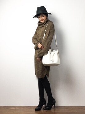 ゆえんさん（レディース・162cm）の冬コーディネート