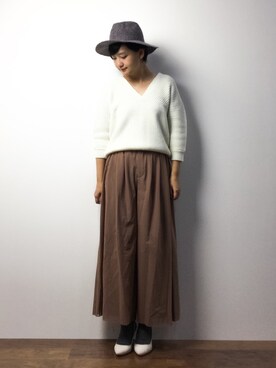 ゆえんさん（レディース・162cm）の冬コーディネート