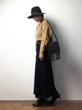 ゆえんさん（レディース・162cm）の冬コーディネート