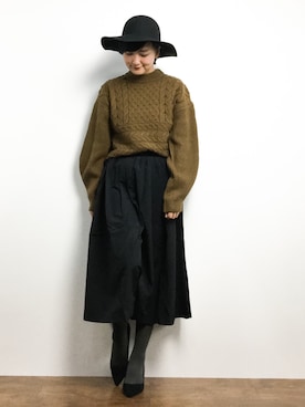 ゆえんさん(レディース・162cm)の冬コーディネート