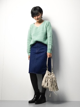 ゆえんさん（レディース・162cm）の冬コーディネート