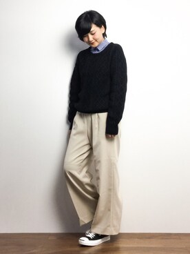 ゆえんさん（レディース・162cm）の冬コーディネート