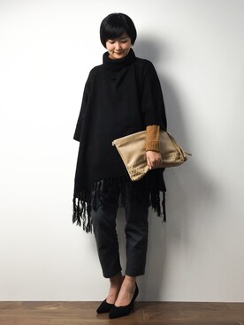 ゆえんさん(レディース・162cm)の冬コーディネート