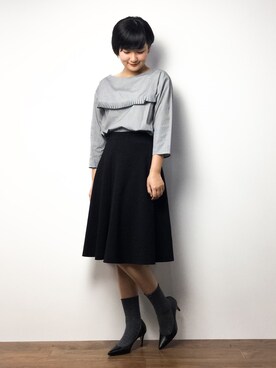 ゆえんさん（レディース・162cm）の冬コーディネート