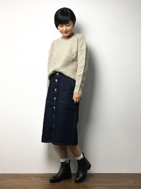 ゆえんさん（レディース・162cm）の冬コーディネート