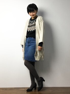 ゆえんさん（レディース・162cm）の冬コーディネート