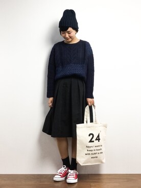 ゆえんさん（レディース・162cm）の冬コーディネート