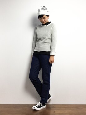 ゆえんさん（レディース・162cm）の冬コーディネート