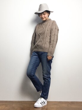 ゆえんさん（レディース・162cm）の冬コーディネート