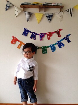 証（あかし）明（あかり）さんのコーディネート