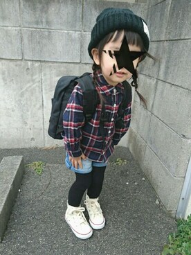 Haruさん（キッズ・90cm）の冬コーディネート