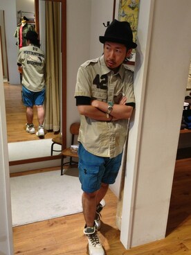 Kouki Niimiさん（メンズ・161cm）の夏コーディネート