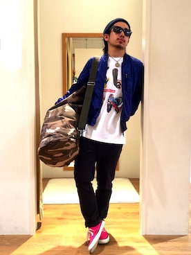 Kouki Niimiさん（メンズ・161cm）の春コーディネート