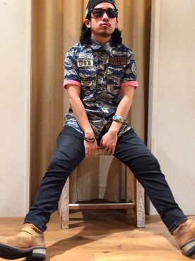 Kouki Niimiさん(メンズ・161cm)の春コーディネート