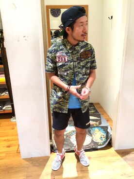 Kouki Niimiさん(メンズ・161cm)の夏コーディネート